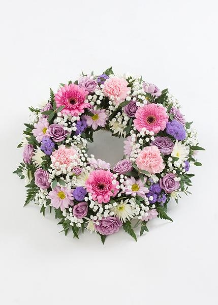 Wreath in Pastel Shades